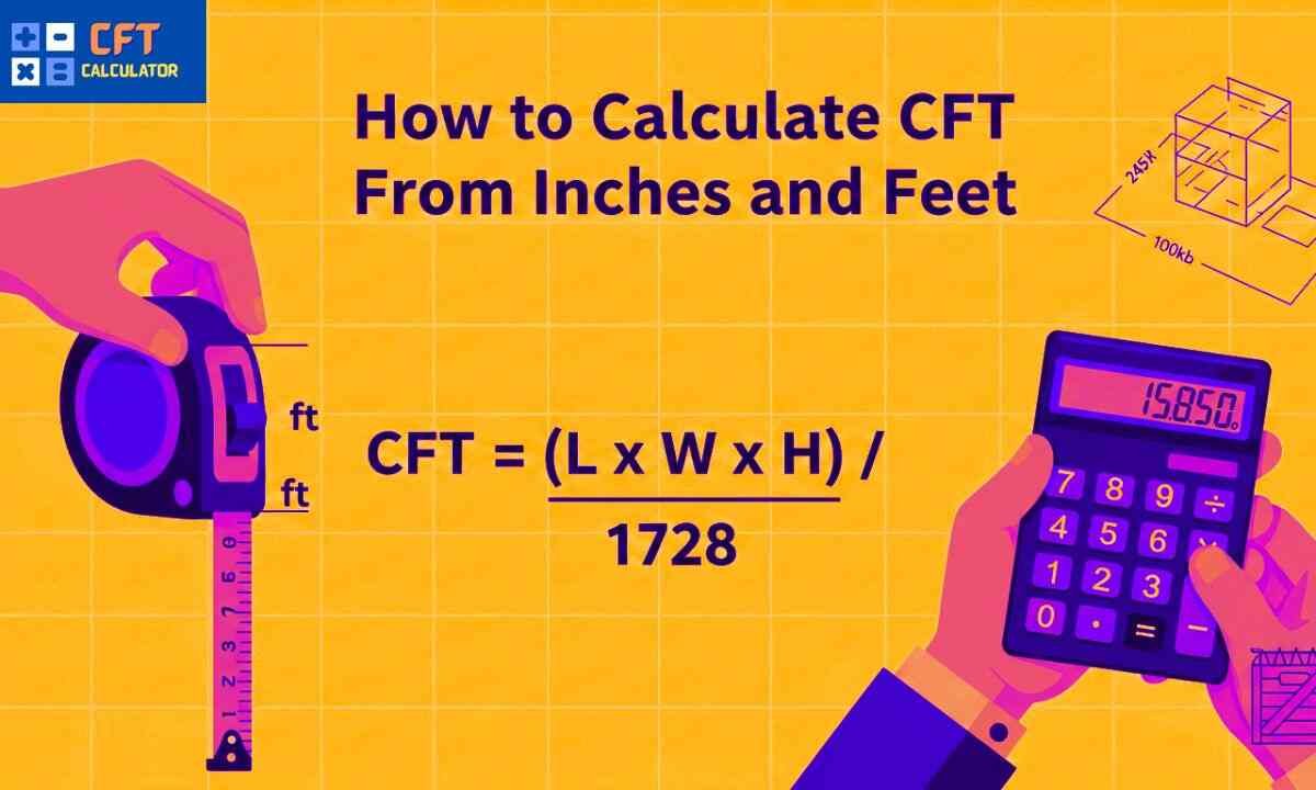 How to Calculate CFT From Inches and Feet