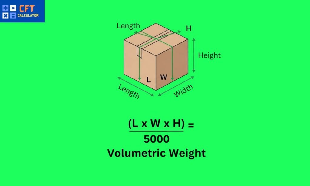volumetric weight calculation formula