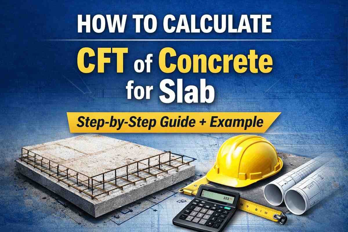 Calculate CFT of Concrete for Slab