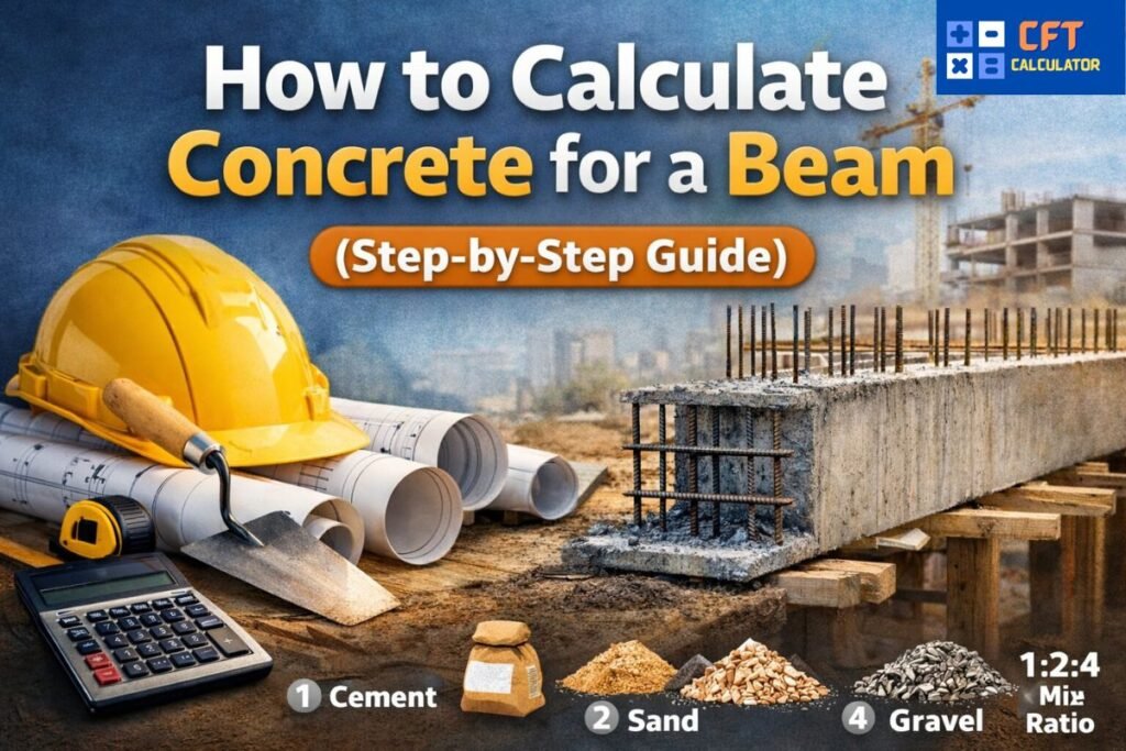 Calculate Concrete for a Beam