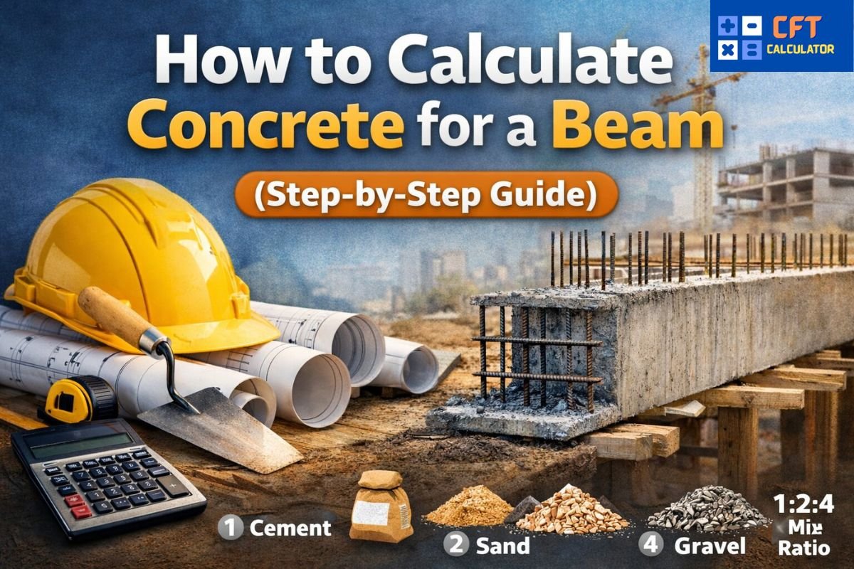 Calculate Concrete for a Beam